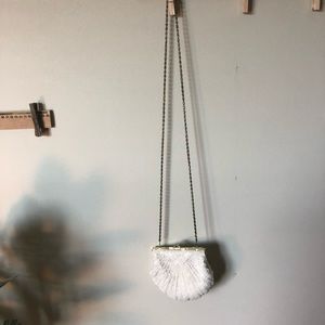 Vintage Handcrafted and Sewn Beaded Purse